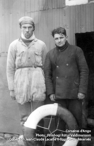 Kristján Þórólfsson et Eugène Gonidec ©Svanur Steinasson - corsairesdango