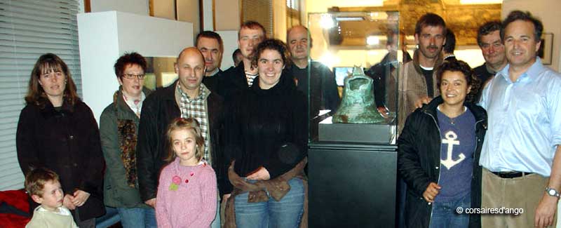 La cloche du Yatagan entre au musée