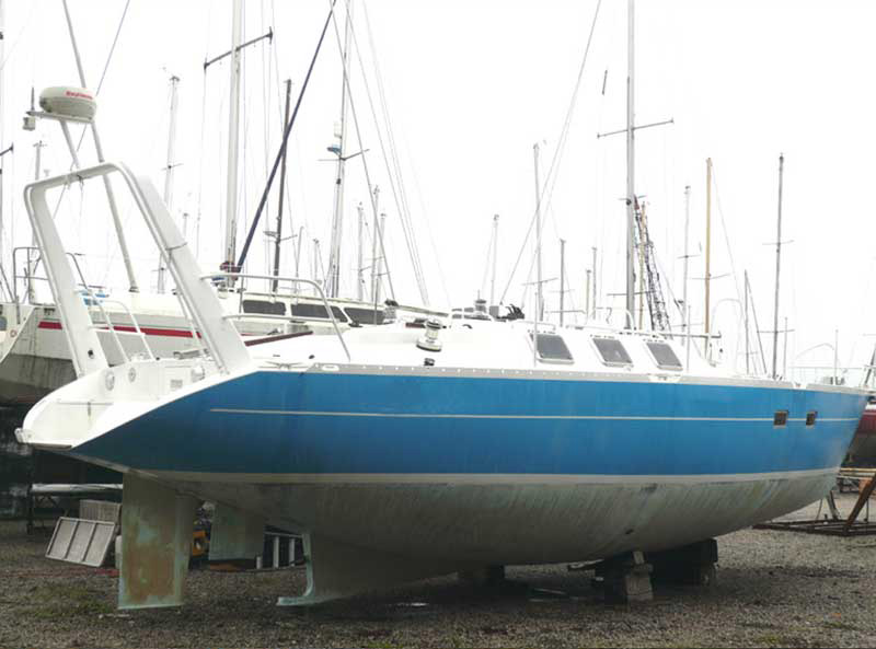 L'extérieur du bateau