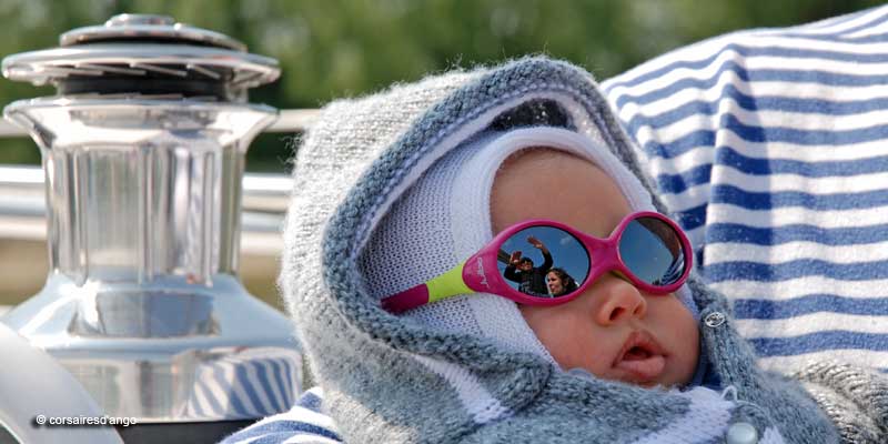 Margot à bord de La Pensée