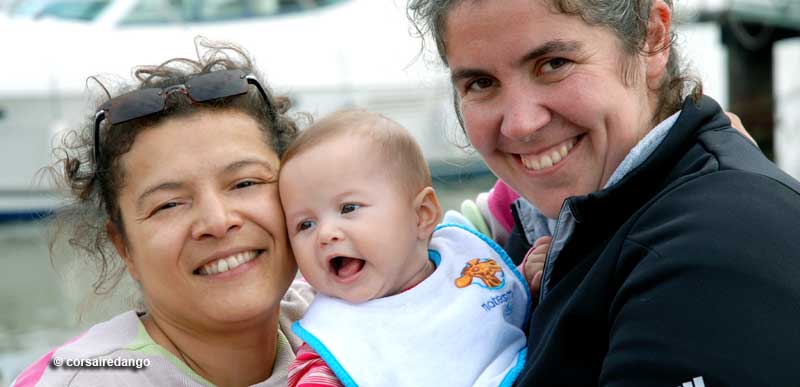 Prisca, Margot et Hélène
