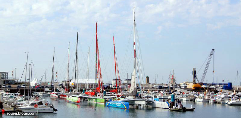 Arrivée au port de Fécamp