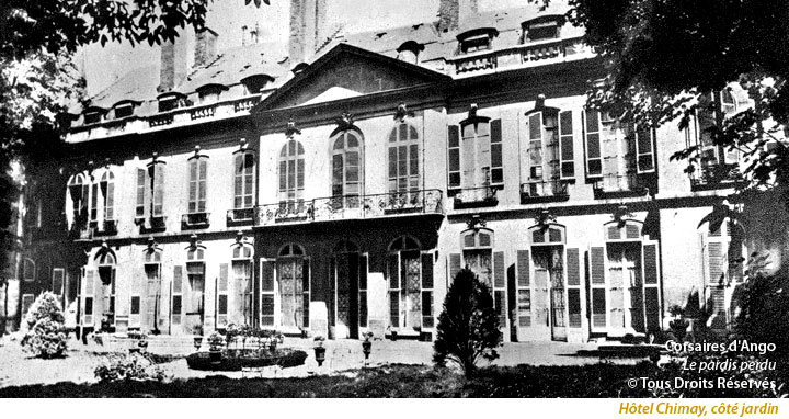Hôtel Chimay côté jardin