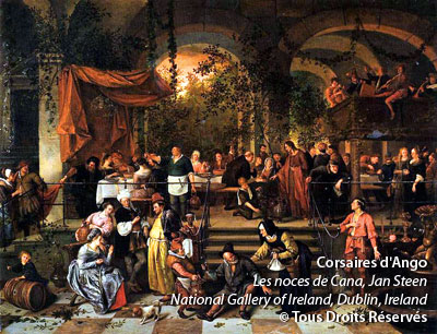 Les noces de Cana de Jan Steen