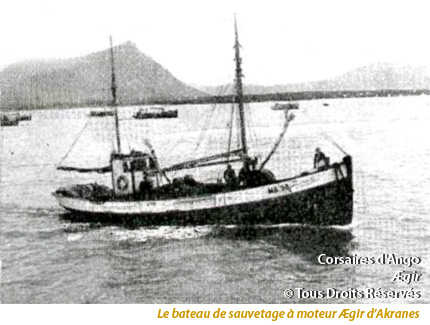 Le bateau de sauvetage à moteur Ægir d’Akranes