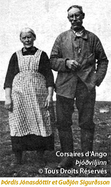 Þhordís Jansedóttir et Guðjón Sigurðsson