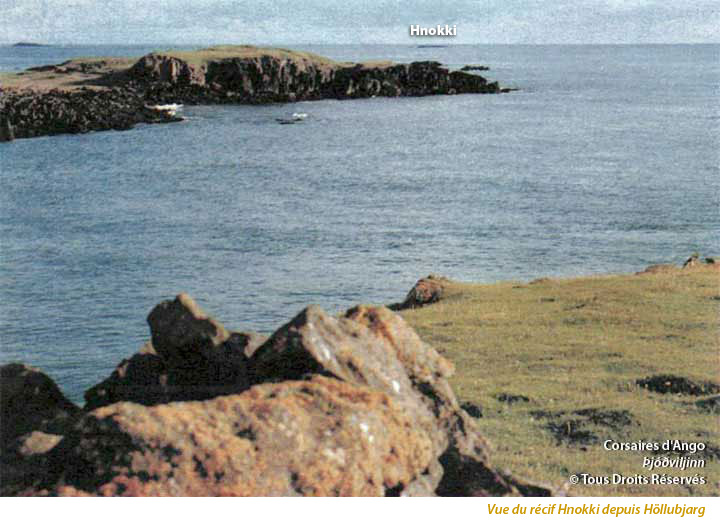 Vue de Hnokki depuis Höllubjarg
