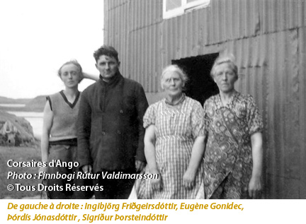 s Jónasdóttir et Sigrídur Porsteindóttir ©Svanur Steinasson - corsaireIngibjörg Friðgeirsdóttir, Eugène Gonidec, Þórdís Jónasdóttir et Sigrídur Porsteindóttir ©Svanur Steinasson - corsairesdango