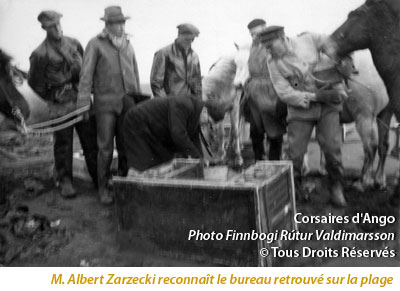 Le bureau de Jean-baptiste Charcot retrouvé sur la plage 