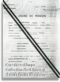 Ordre de mission