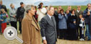 M. Cantoni, Ambassadeur de France en Islande, et Madame Anne-Marie Vallin Charcot : Recueillement  la mmoire des disparus du 