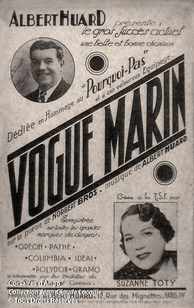 Chanson Vogue marin
