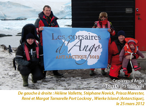 Les corsaires d'Ango en Antarctique